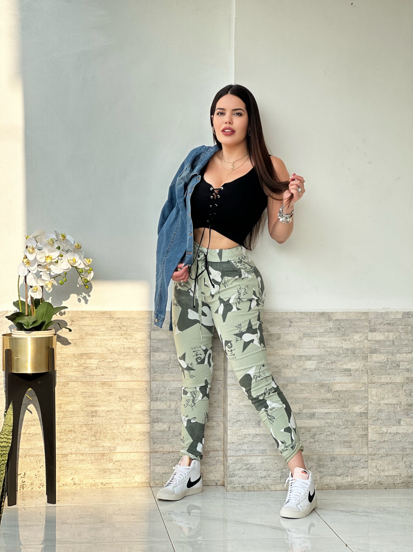 Italian jogger pants